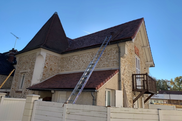 Rénovation d'une toiture à Plaisir (78370)