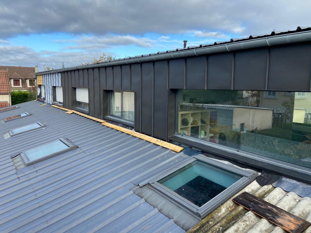 Bardage zinc val oise