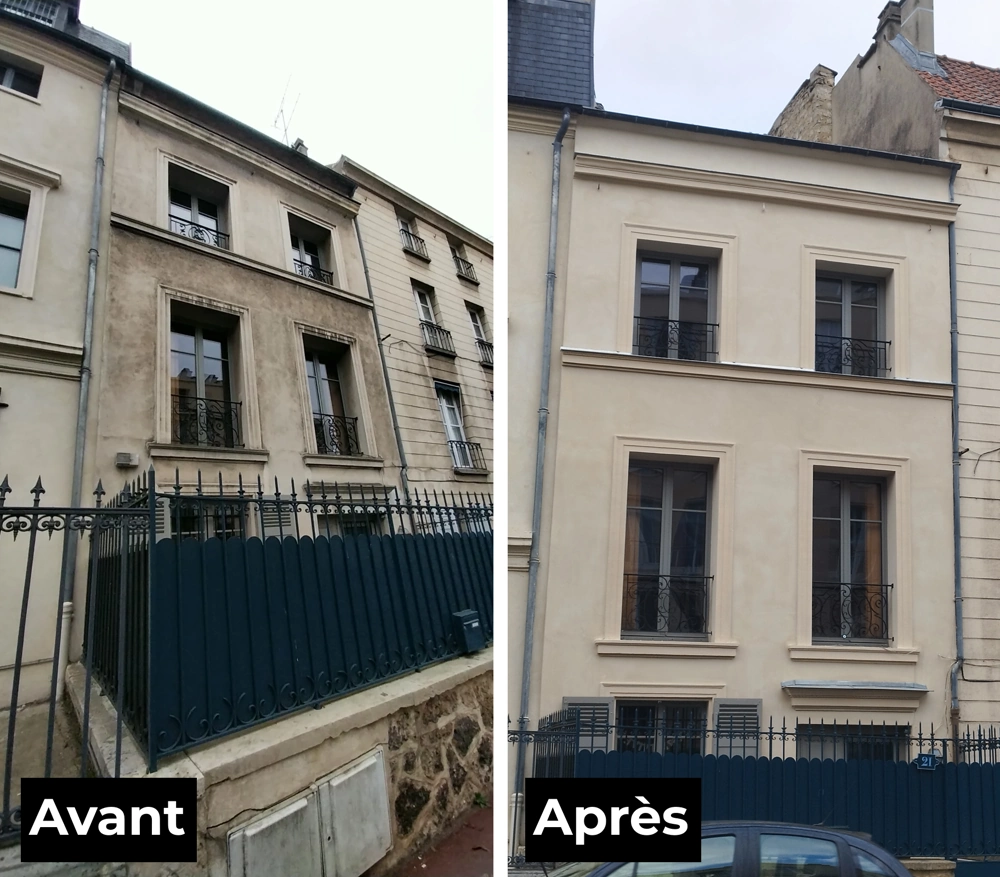 Rénovation de façade Croissy-sur-Seine
