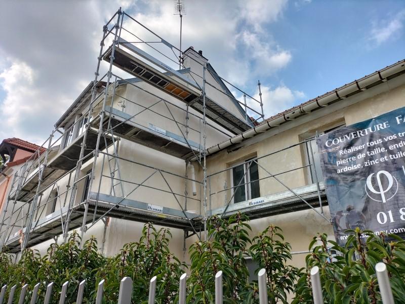 Ravalement de façade à Marly le roi (78160)
