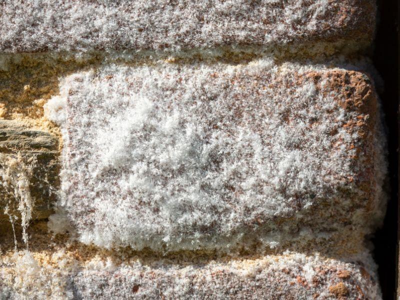 Entreprise de traitement de l'humidité Salpêtre sur mur en pierre