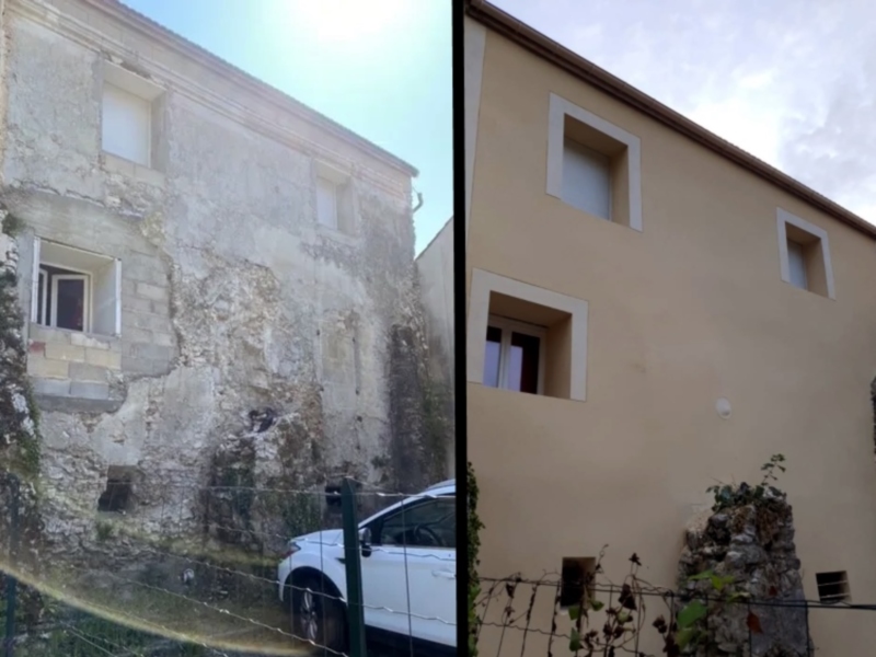 Etanchéité des murs extérieurs