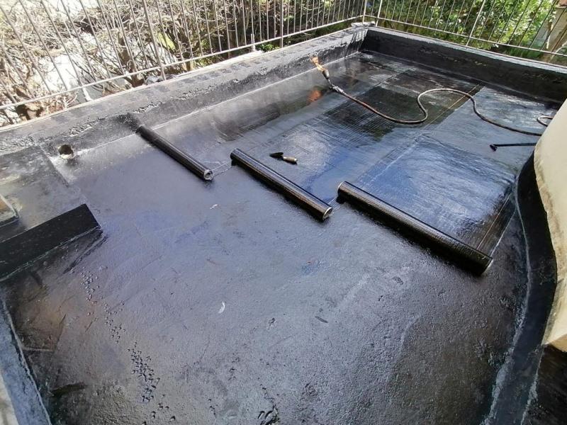 Etanchéité d'une toiture terrasse