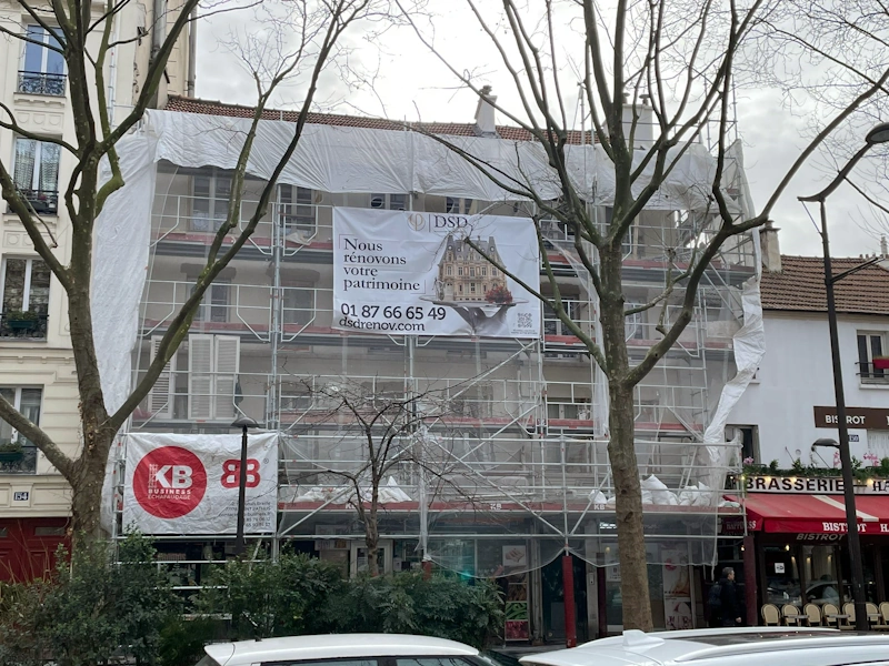 Ravalement de façade en Ile-de-France