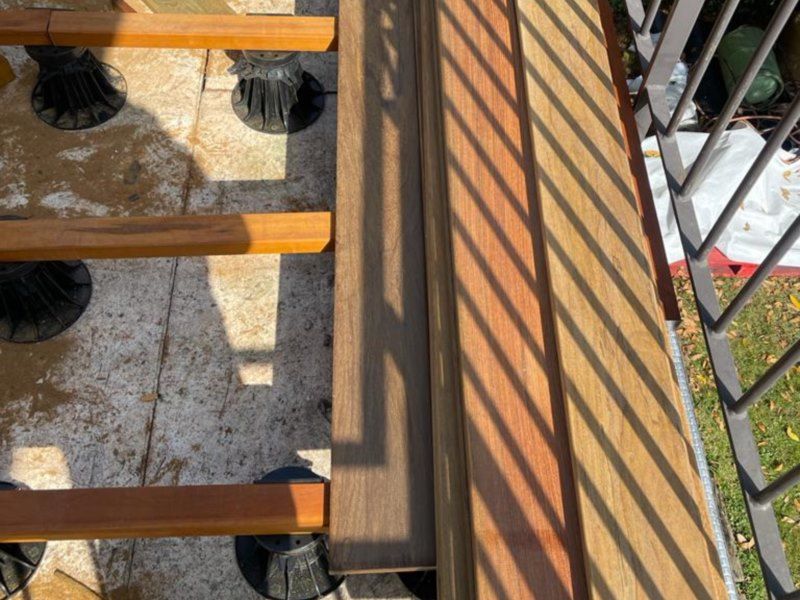 Toiture terrasse sur plots
