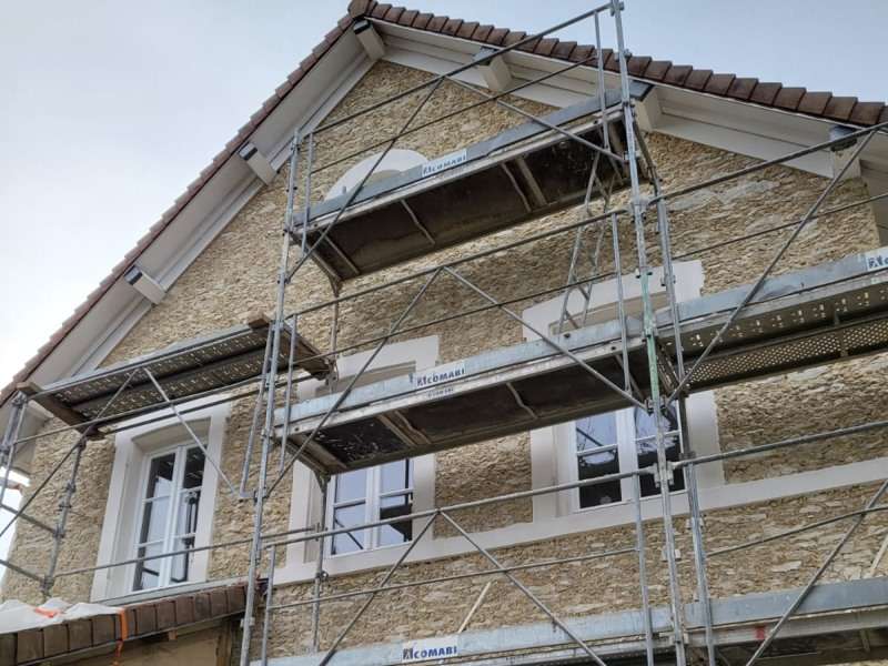 Ravalement de façade à La Celle Saint Cloud