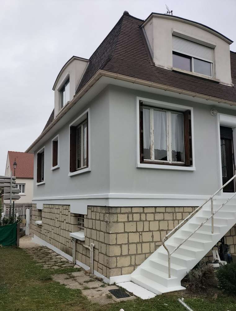 Enduit facade rungis 94