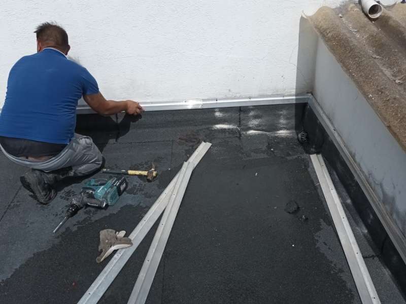 Reprise d'étanchéité sur toiture terrasse