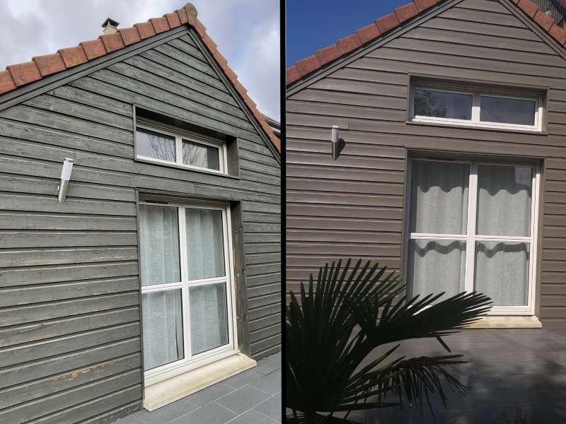 Pose de bardage extérieur à Paris et en Île-de-France Entreprise d'entretien d'un bardage bois