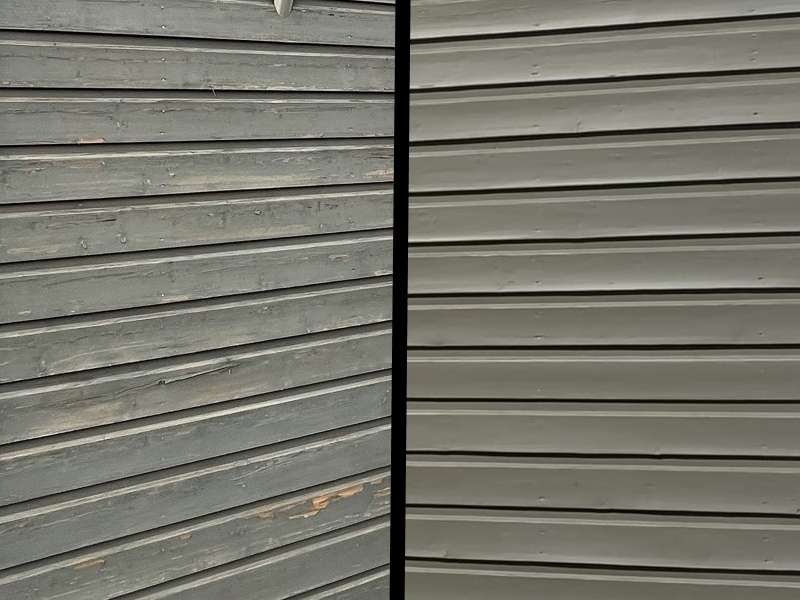 Entreprise d'entretien de bardage bois Lasure sur bardage bois