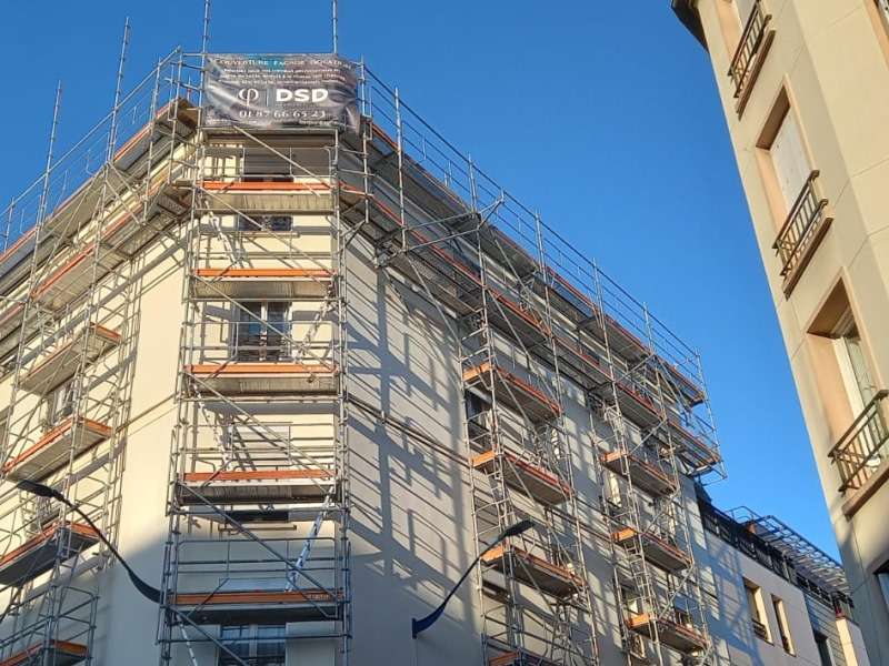 Réhabilitation d'immeuble à Paris (75) Restauration d'un immeuble à Paris