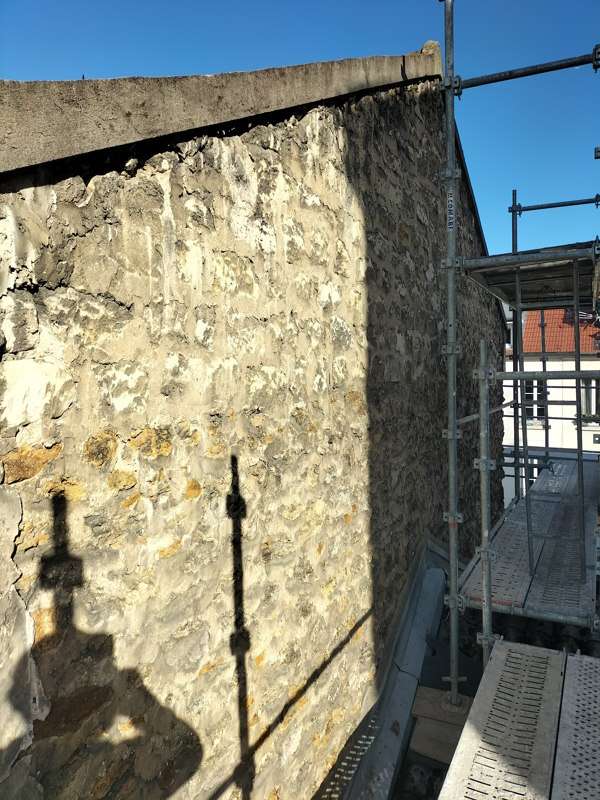 Facade meuliere a renover
