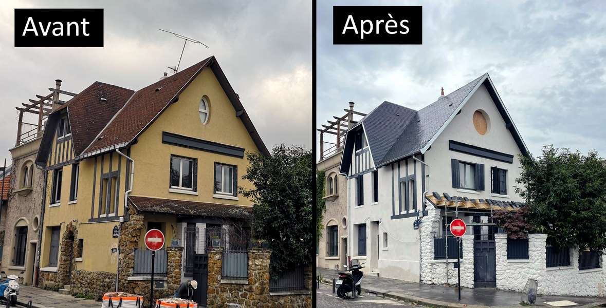 Façade de maison : le guide complet Peinture de façade de maison.