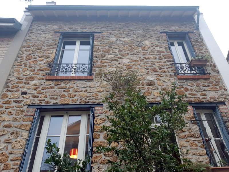 Ravalement d'une meulière à Vincennes