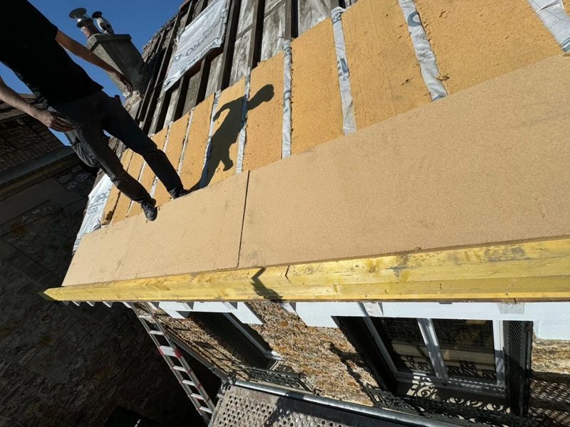 Isolation sarking fibre de bois