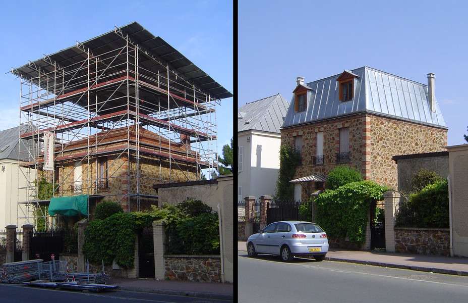 Rehaussement des combles