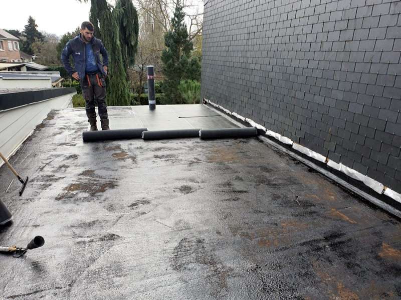 Travaux d'étanchéité de toiture