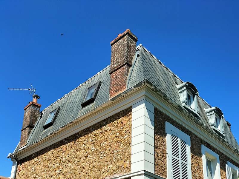 Couverture en ardoise