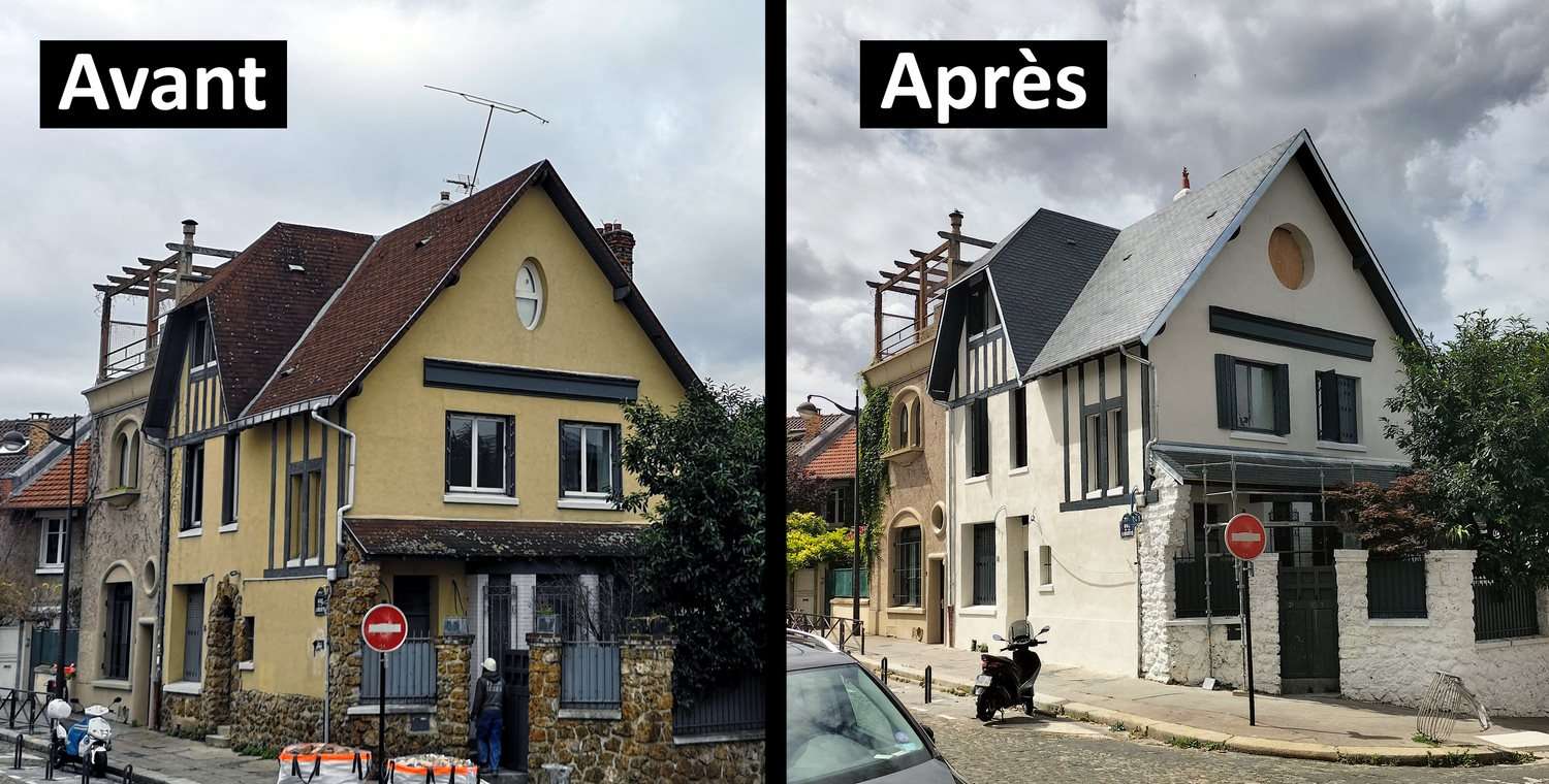Rénovation extérieure d'une maison : le guide Rénovation extérieure maison avant/après