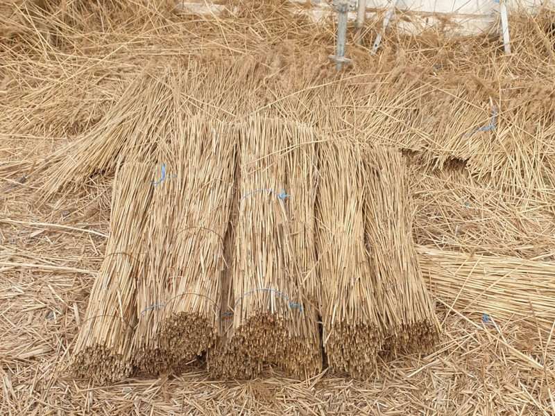 Comment sont faits les toits de chaume ?