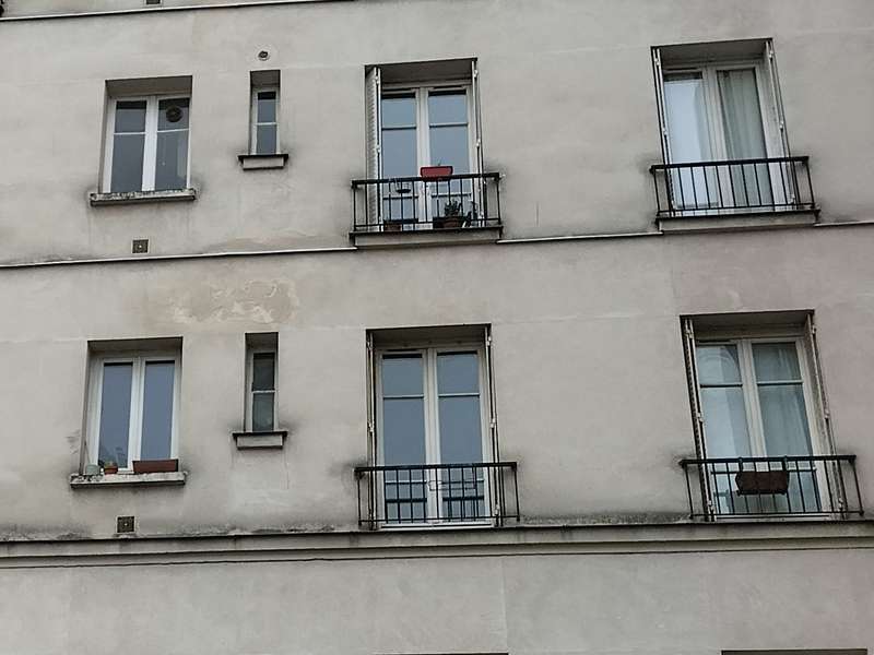 Origine salissure mur extérieur