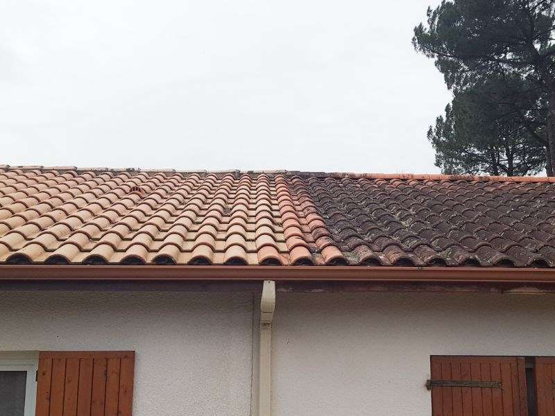 Traitement hydrofuge pour toiture