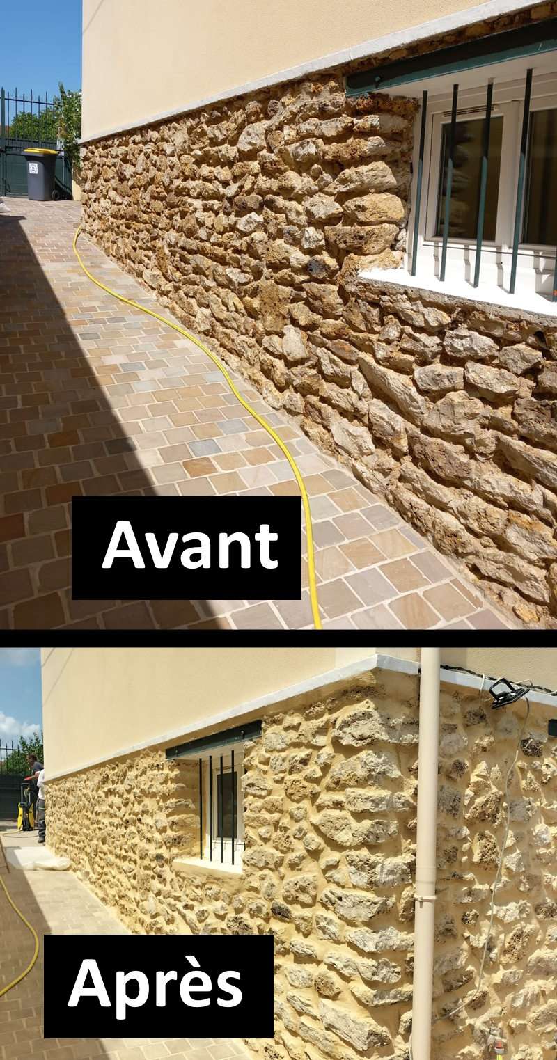 Renovation soubassement en pierre