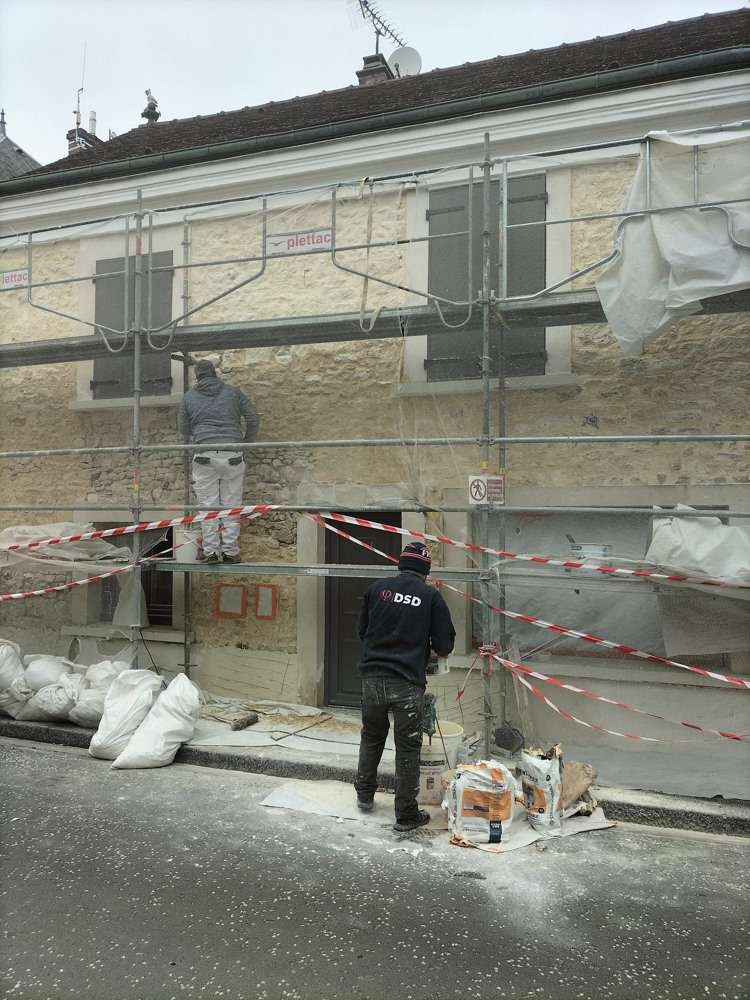 Restauration facade yvelines