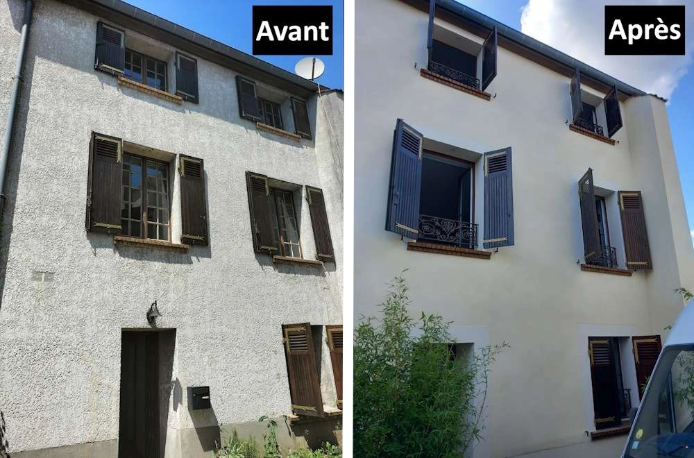 Ravalement de façade à Nogent-sur-Marne (94130) Ravalement extérieur Nogent-sur-Marne
