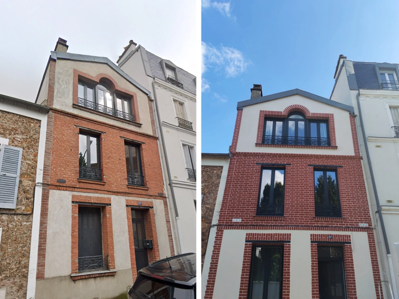 Chhanger couleur facade maison