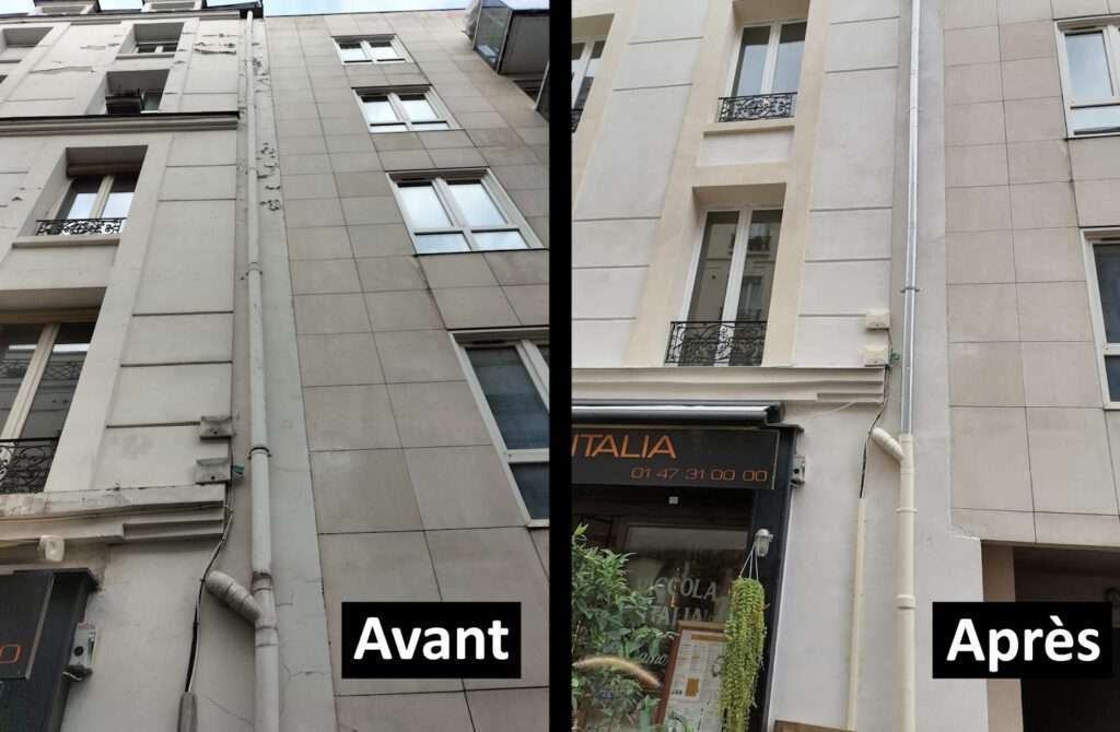 Ravalement de facade levallois perret