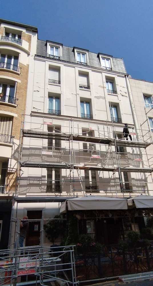 Ravalement de facade levallois perret 92