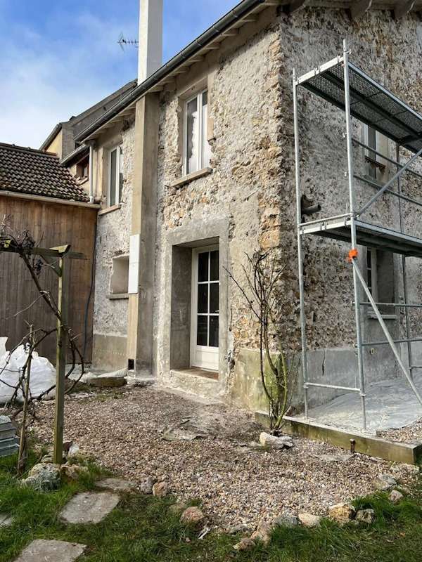 Piochage de facade bazemont