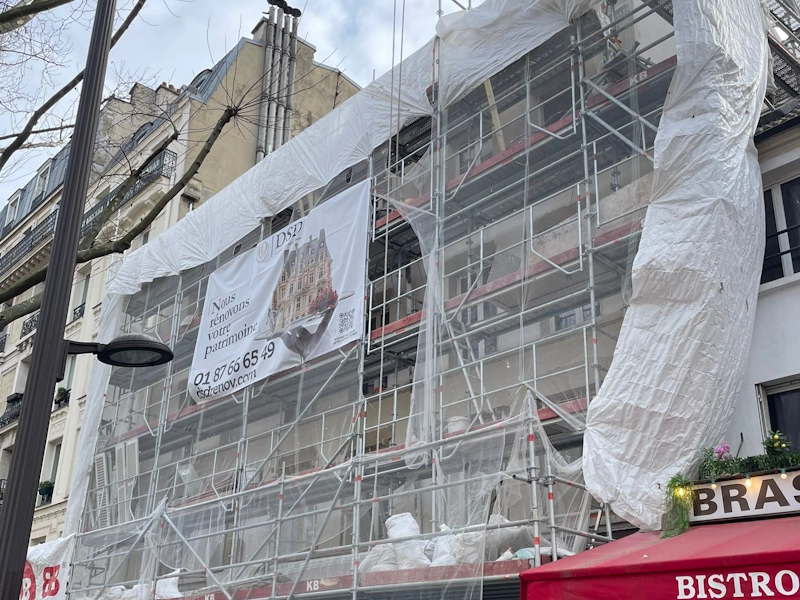 Ravalement de façade copropriété