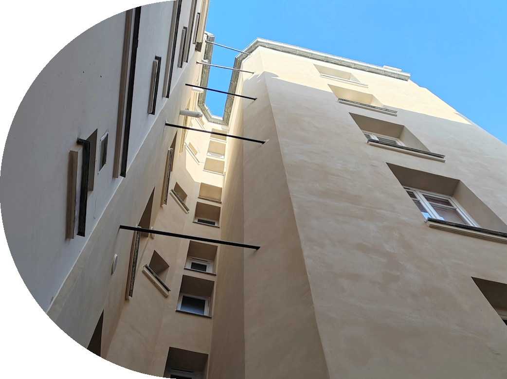 Réalisation d'enduits de façade