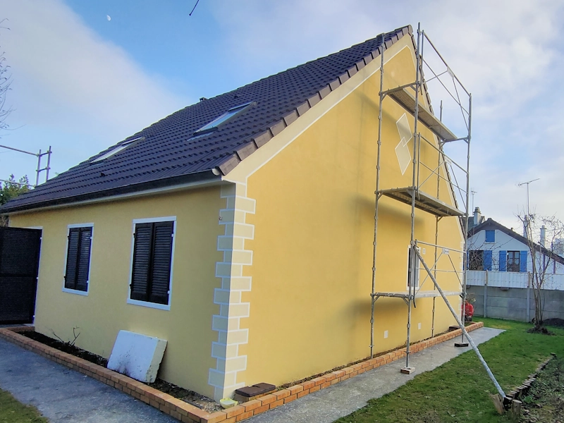 Autorisation pour peindre une façade