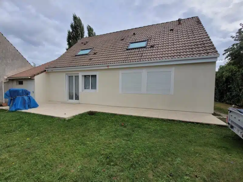 Ravalement de façade à Asnières sur Oise