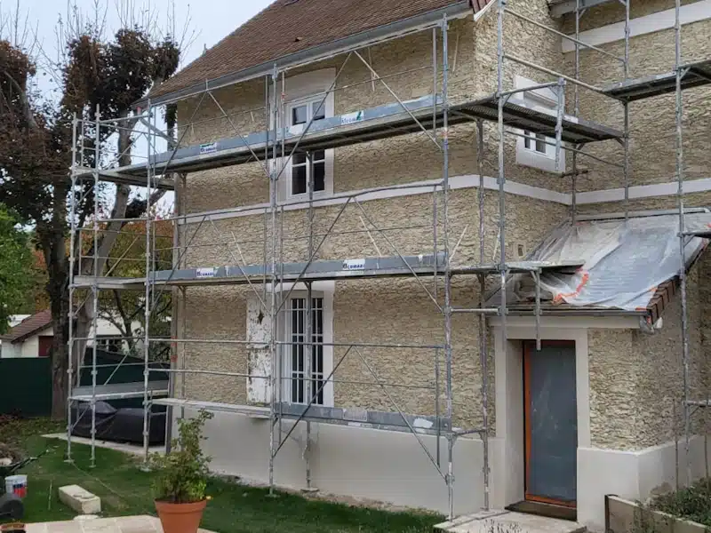 Entreprise de ravalement de façade milon la chapelle