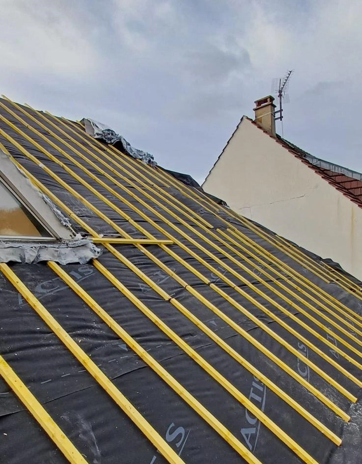 Renovation toiture triel sur seine