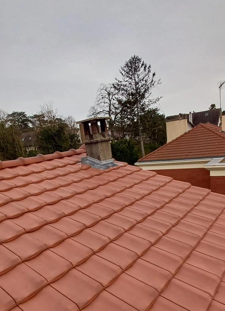 Renovation toiture tuiles triel sur seine