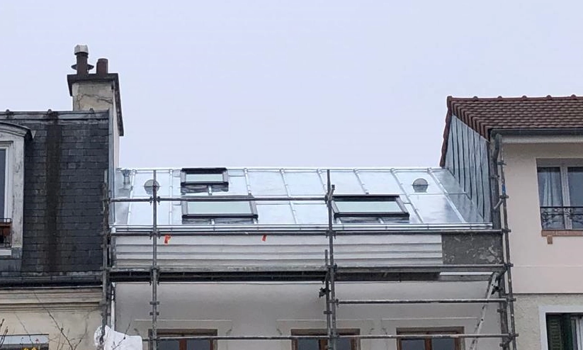 Toiture zinc montreuil