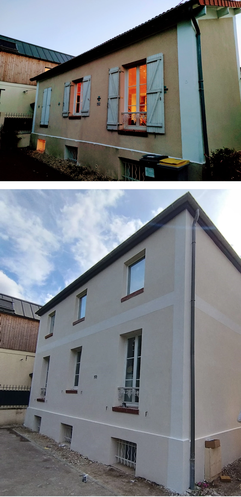 Surélévation de maison dans les Yvelines