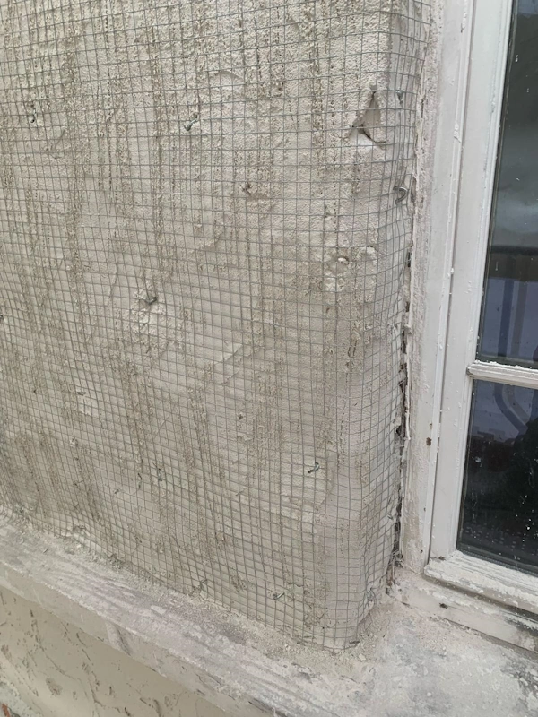 Enduit de facade arme 1