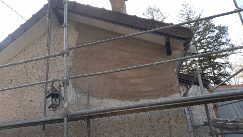 Enduit exterieur chaux liege 78200