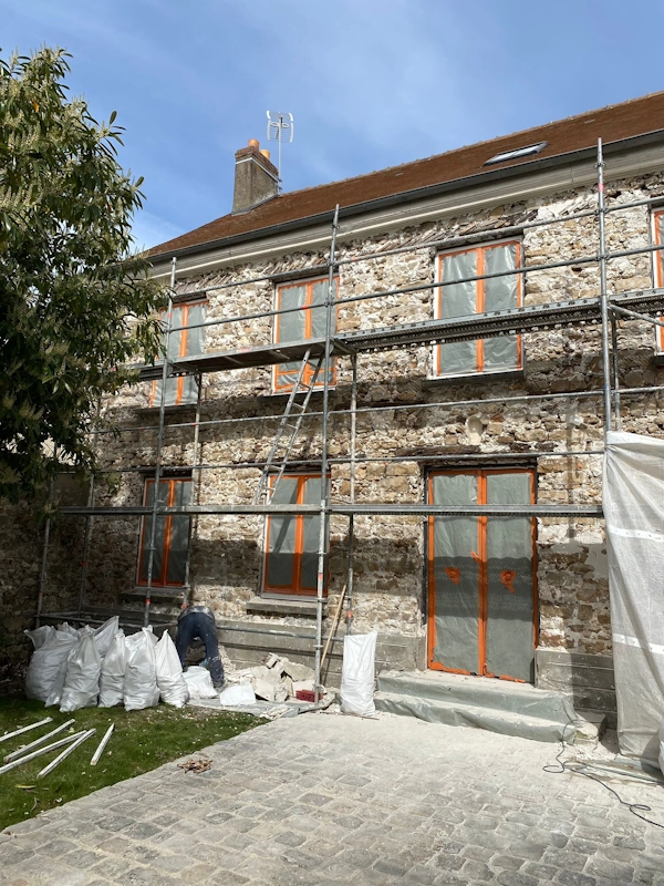 Piochage de facade essonne