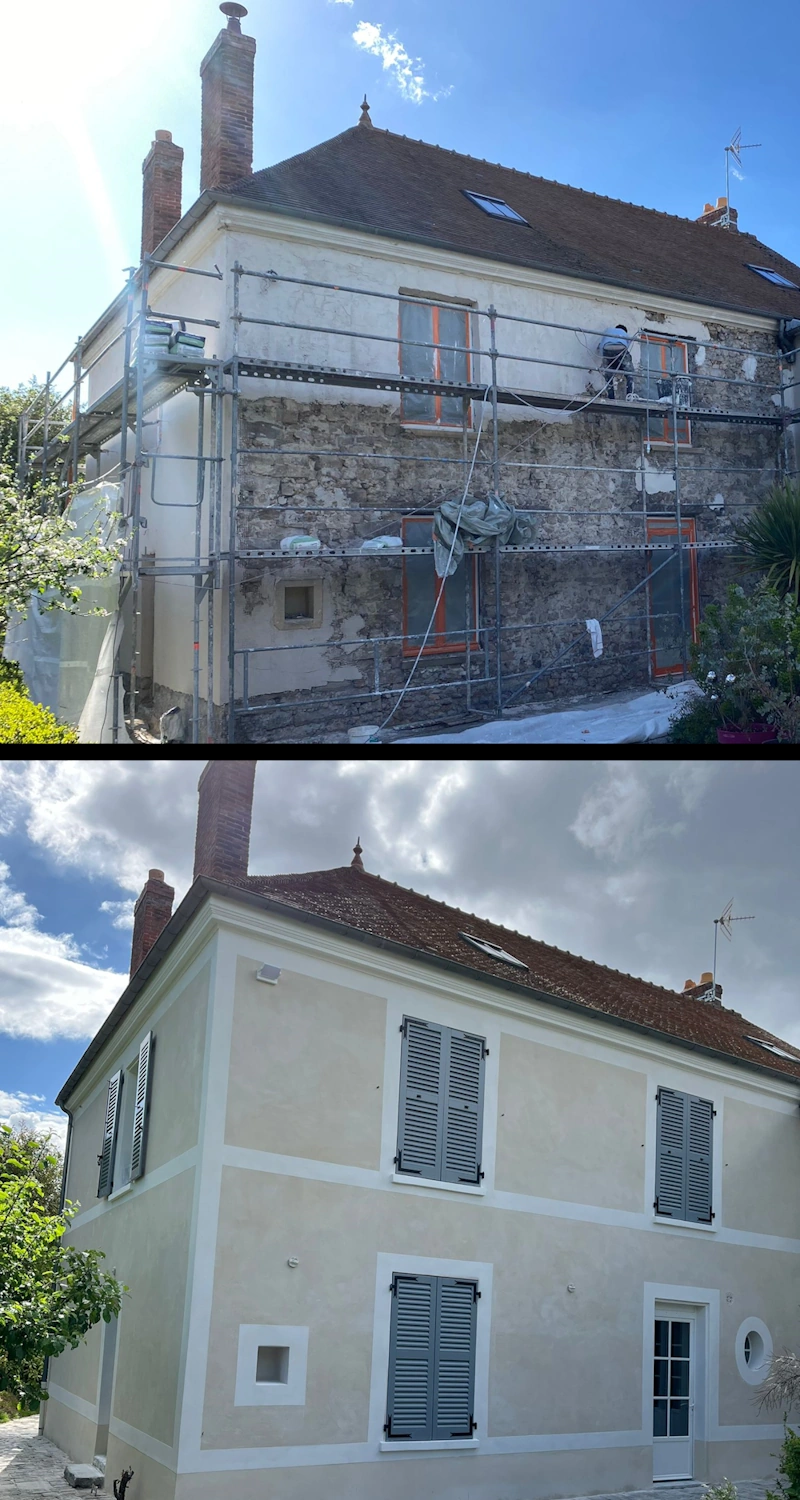 Prix de piquage d'un mur en pierre au m2 Prix d'un piquage de façade avec crépi