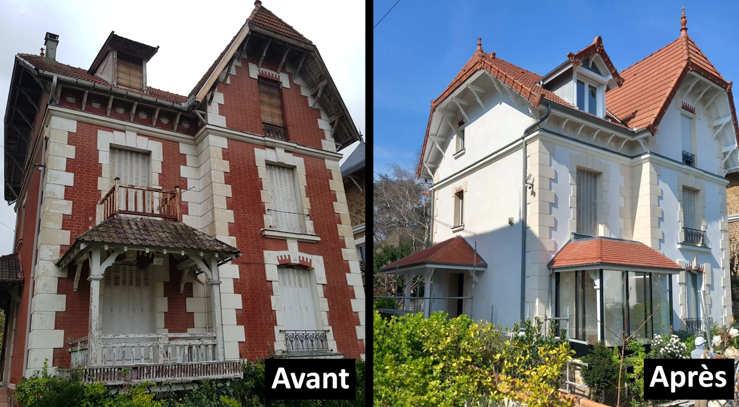 Ravalement de façade à Saint Maur les Fossés (94)