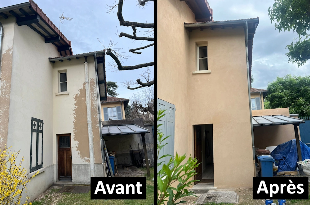 Ravalement de façade 78 : avant/après