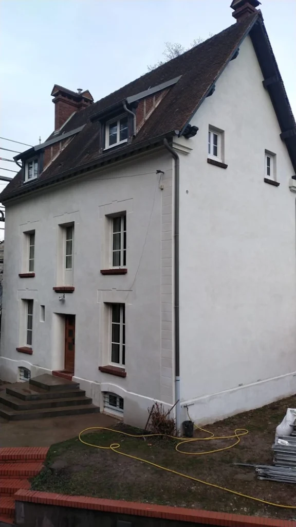 Ravalement de facade 95 chaux