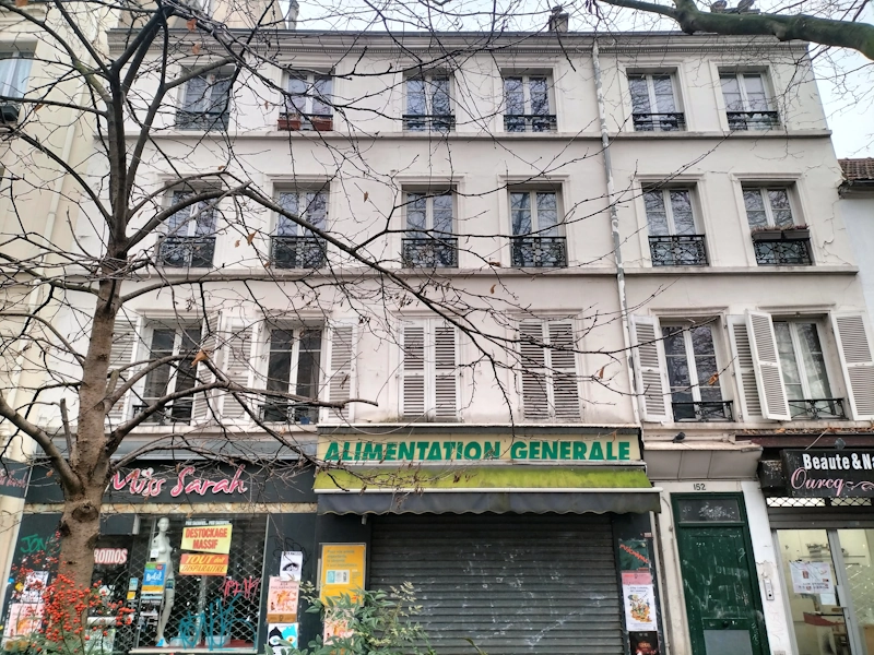 Ravalement facade immeuble parisien